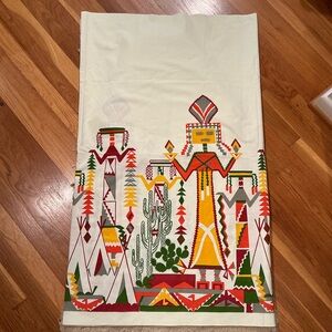 Vintage Native American Kachina fabric